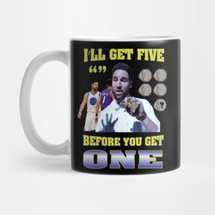 Klay Thompson Vintage Taunt Design Mug